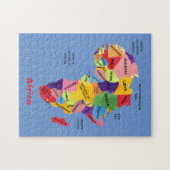 Puzzle Carte Afrique (Horizontal)