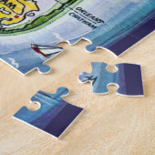 Puzzle Carte ancienne de Cape Cod 11x14 (Côté)