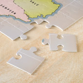 Puzzle Carte ancienne de Guernesey (Côté)