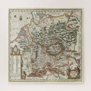 Puzzle Carte ancienne de l'Allemagne