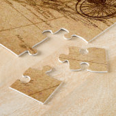 Puzzle Carte antique (Côté)