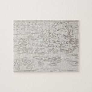 Puzzle Carte antique de la Croatie