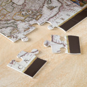 Puzzle Carte antique de l'Europe par Willem Jansz Blaeu,  (Côté)