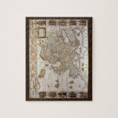 Puzzle Carte antique de l'Europe par Willem Jansz Blaeu,  (Vertical)