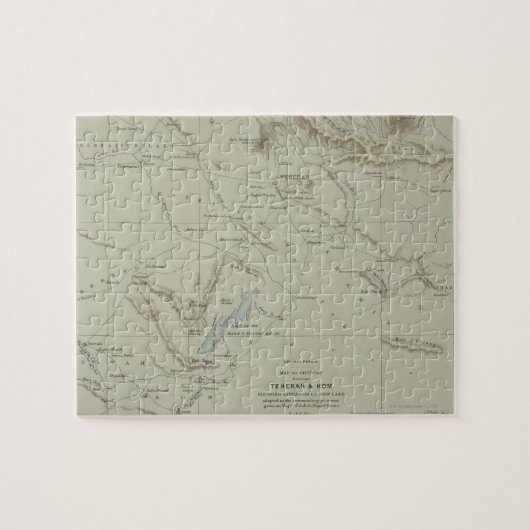 Puzzle Carte antique de l'Iran (Horizontal)