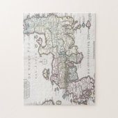 Puzzle Carte antique du Japon | 1769 (Vertical)