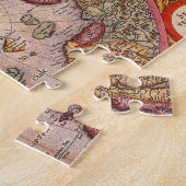 Puzzle Carte antique du pôle Nord Carte par Mercator (Côté)