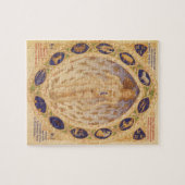 Puzzle Carte antique du Zodiaque céleste, Astrologie vint (Horizontal)