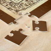 Puzzle Carte Antique États-Unis (Côté)