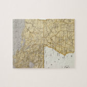 Puzzle Carte Atlas Louisiane (Horizontal)