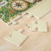 Puzzle Carte aventure illustrée des monuments de Bristol (Côté)