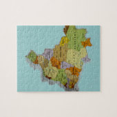 Puzzle Carte brésilienne (Horizontal)