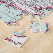 Puzzle CARTE : BRITISH ISLES, c1890 (Côté)