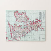 Puzzle CARTE : BRITISH ISLES, c1890 (Horizontal)