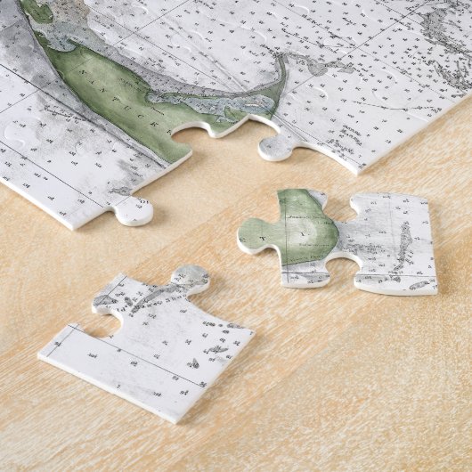 Puzzle Carte Cape Cod, Nantucket, Martha's Vineyard (Côté)