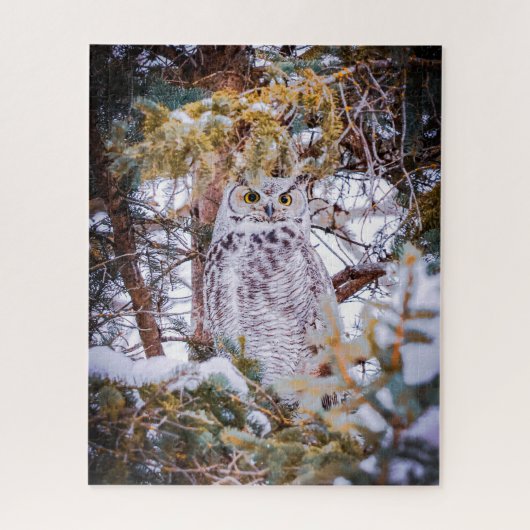 Puzzle Carte Chouette (Vertical)