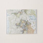 Puzzle Carte classique du monde (Horizontal)