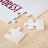 Puzzle Carte Coconino National Forest Arizona USA (Côté)