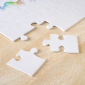 Puzzle Carte colorée du monde (Côté)