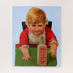 Puzzle Carte commerciale victorienne : Scott's Emulsion C