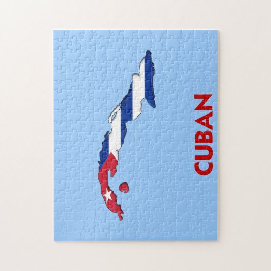 PUZZLE CARTE CUBAINE (Vertical)