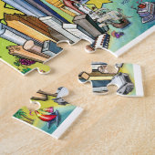 Puzzle Carte d'amusement du Texas (Côté)