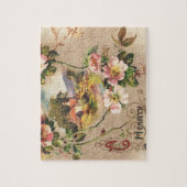 Puzzle Carte d'anniversaire vintage (Vertical)