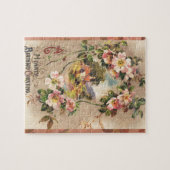 Puzzle Carte d'anniversaire vintage (Horizontal)