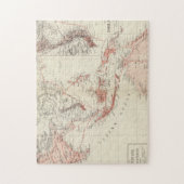 Puzzle Carte d'Asie du Sud-Est et de nord Australie (Vertical)