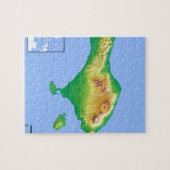 Puzzle Carte de Bali (Horizontal)