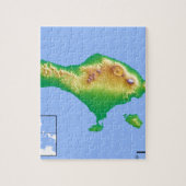 Puzzle Carte de Bali (Vertical)