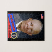 Puzzle Carte de baseball de Dwight D. Eisenhower (Horizontal)