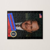 Puzzle Carte de baseball de George H.W. Bush (Horizontal)