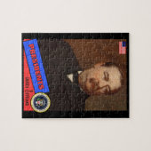 Puzzle Carte de baseball de Grover Cleveland (Horizontal)