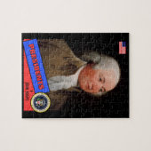 Puzzle Carte de baseball de John Adams (Horizontal)