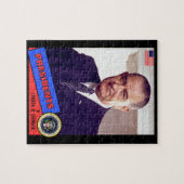 Puzzle Carte de baseball de Lyndon B. Johnson (Horizontal)