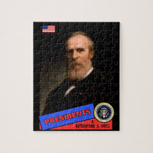 Puzzle Carte de baseball de Rutherford B. Hayes