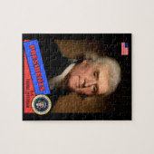 Puzzle Carte de baseball de Thomas Jefferson (Horizontal)