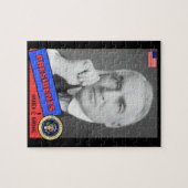Puzzle Carte de baseball de Warren G. Harding (Horizontal)