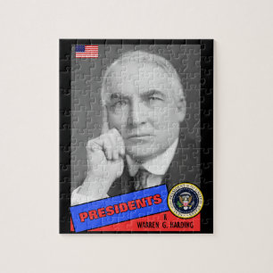 Puzzle Carte de baseball de Warren G. Harding
