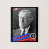 Carte de baseball de Woodrow Wilson