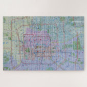 Puzzle carte de beijing (Horizontal)