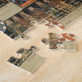 Puzzle Carte de Cambridge, Angleterre (Côté)