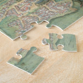 Puzzle Carte de Candia et de Corfou, de 'Civitates Orbis (Côté)