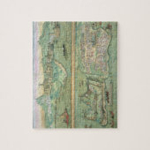 Puzzle Carte de Candia et de Corfou, de 'Civitates Orbis (Vertical)