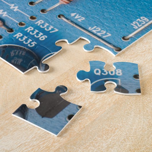 Puzzle Carte de circuit électronique (Côté)