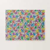 Puzzle Carte de circuit humain (Horizontal)