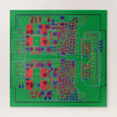 Puzzle Carte de circuit imprimé PCB Platinen-Puzzle Puzzl (Horizontal)