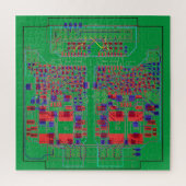 Puzzle Carte de circuit imprimé PCB Platinen-Puzzle Puzzl (Vertical)