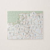 Puzzle Carte de code postal de San Diego (Horizontal)